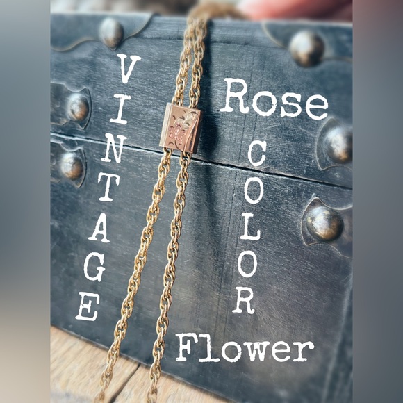 Necklace Vintage WRE Lariat - Picture 5 of 9